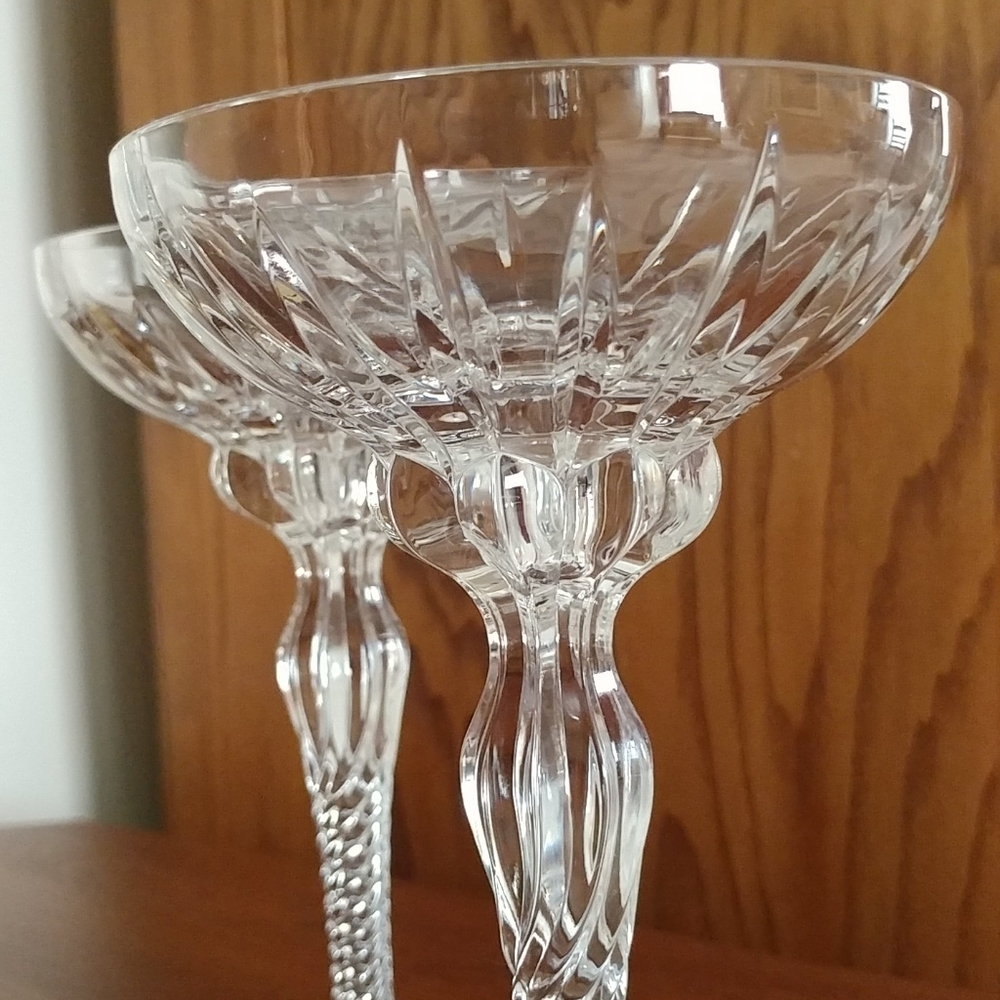 NWT.  Candlesticks Vintage Lenox Fine Crystal - Picture 5 of 6